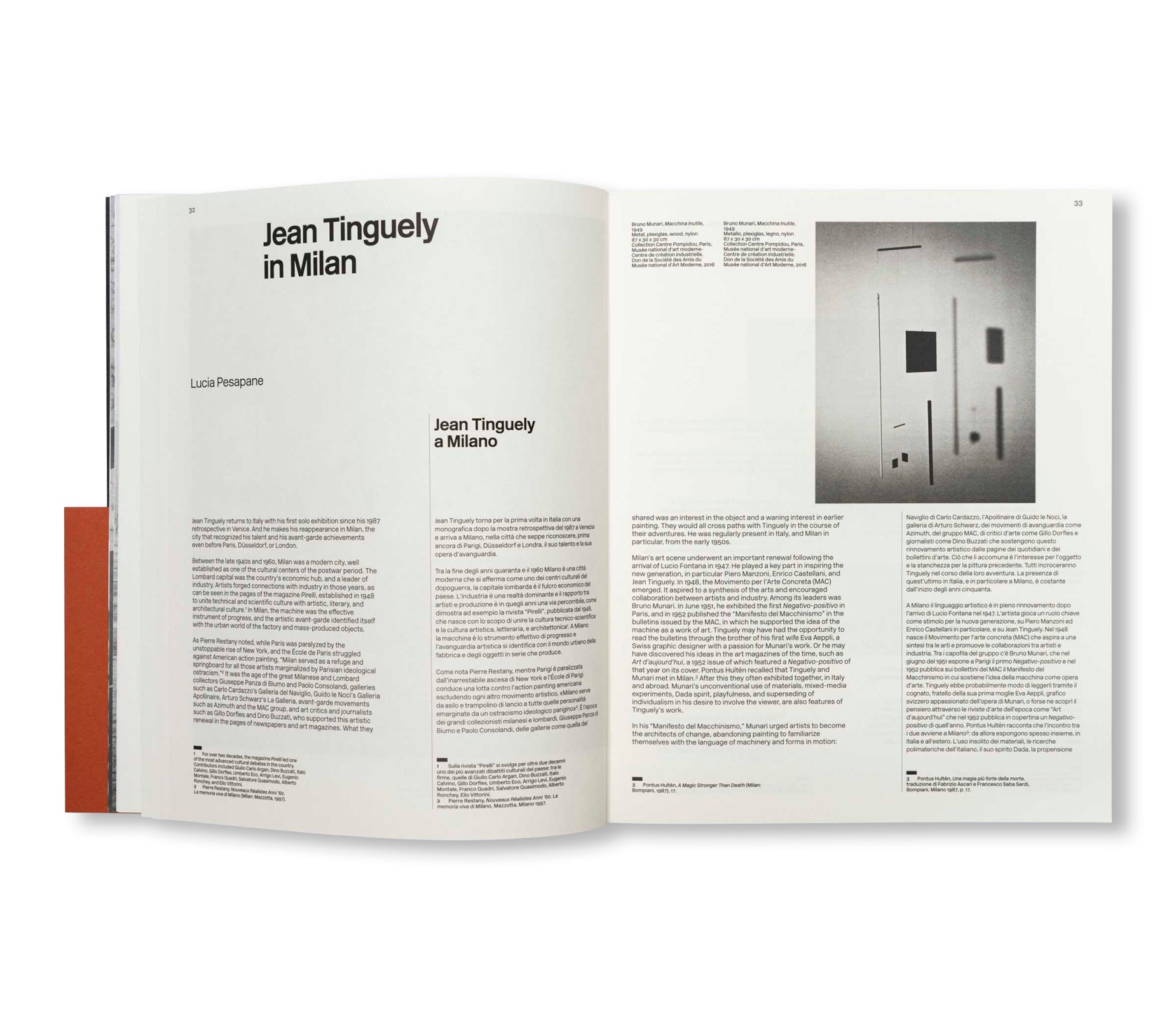 JEAN TINGUELY Art Book by Jean Tinguely - Modern Art Collection, Sculpture & Kinetic Art Inspiration for Artists and Collectors