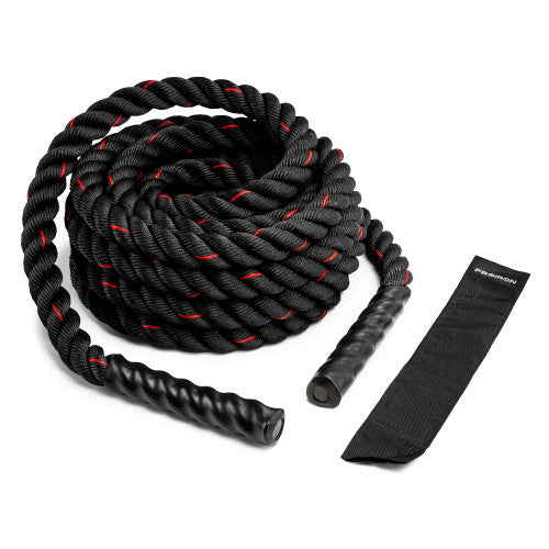 ProIron PRO ZS01 1.5 Inch (38mm) Heavy Duty Battle Rope - 30 ft (9M) for CrossFit, Gym & Home Workouts | Strength Training & Cardio Exercise Equipment
