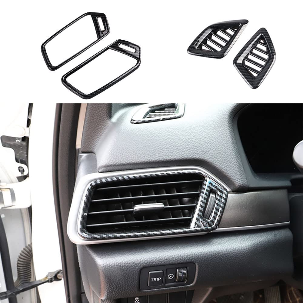 Premium ABS Car Interior Accessories Kit - 9Pcs Dashboard Trim, Center Console Molding & Air Vent Covers for 2018-2021 Honda Accord 10th Gen | Stylish Protection & Customization for Your Vehicle Interior
