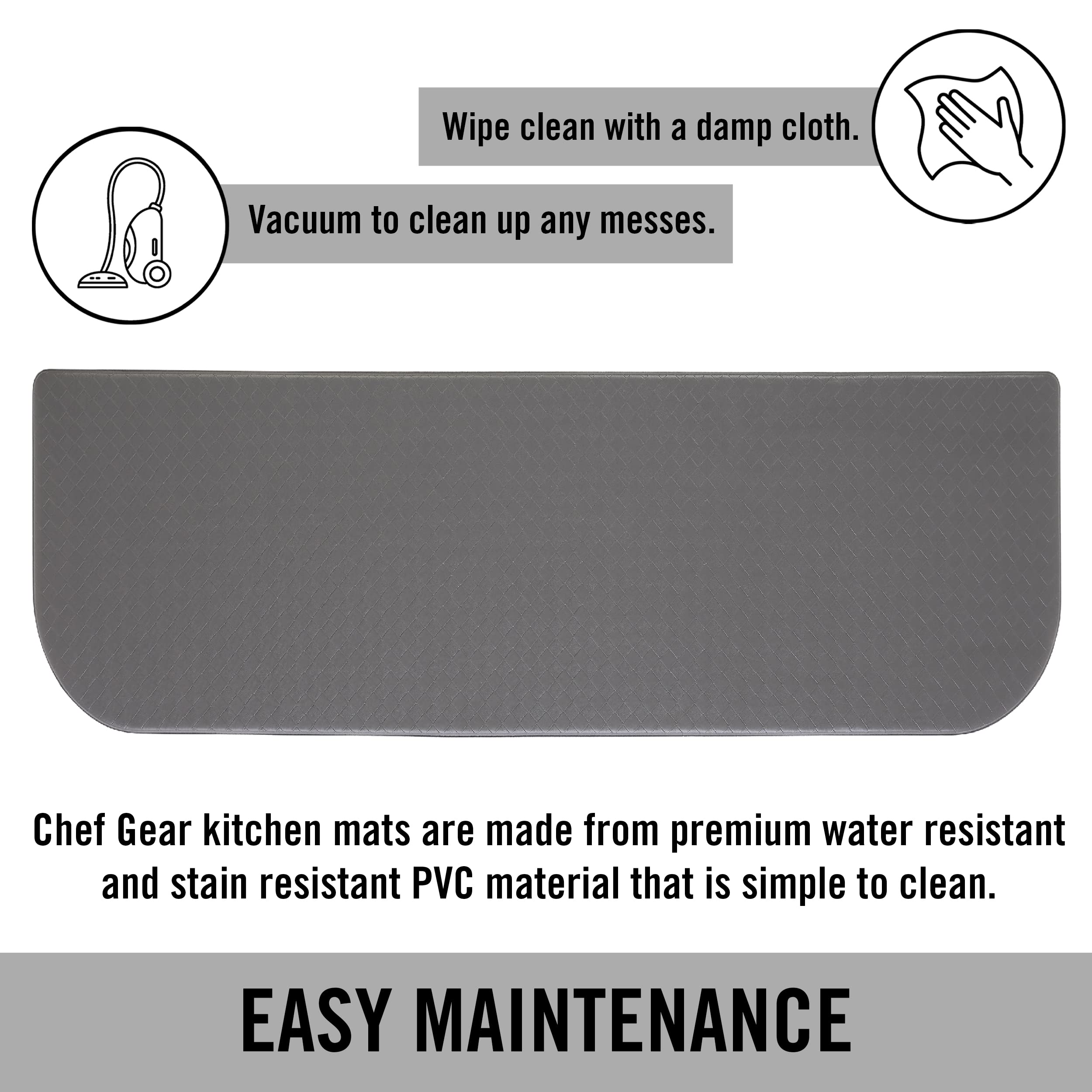 Chef Gear Anti-Fatigue Kitchen Mat - 17.5