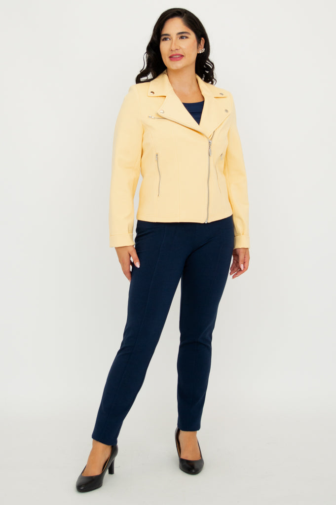 Bryn Jacket - Soft Butter-Colored Modal Coat for Women | Perfect for Fall & Winter Layering