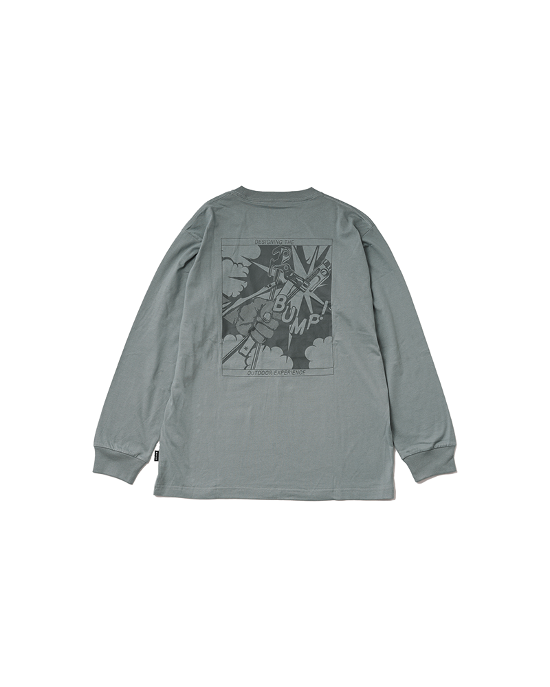 Durable Solid & Delta Stake Long Sleeve T-Shirt for Men - Comfortable Cotton Work Shirt for Outdoor Activities, Hiking, and Casual Wear