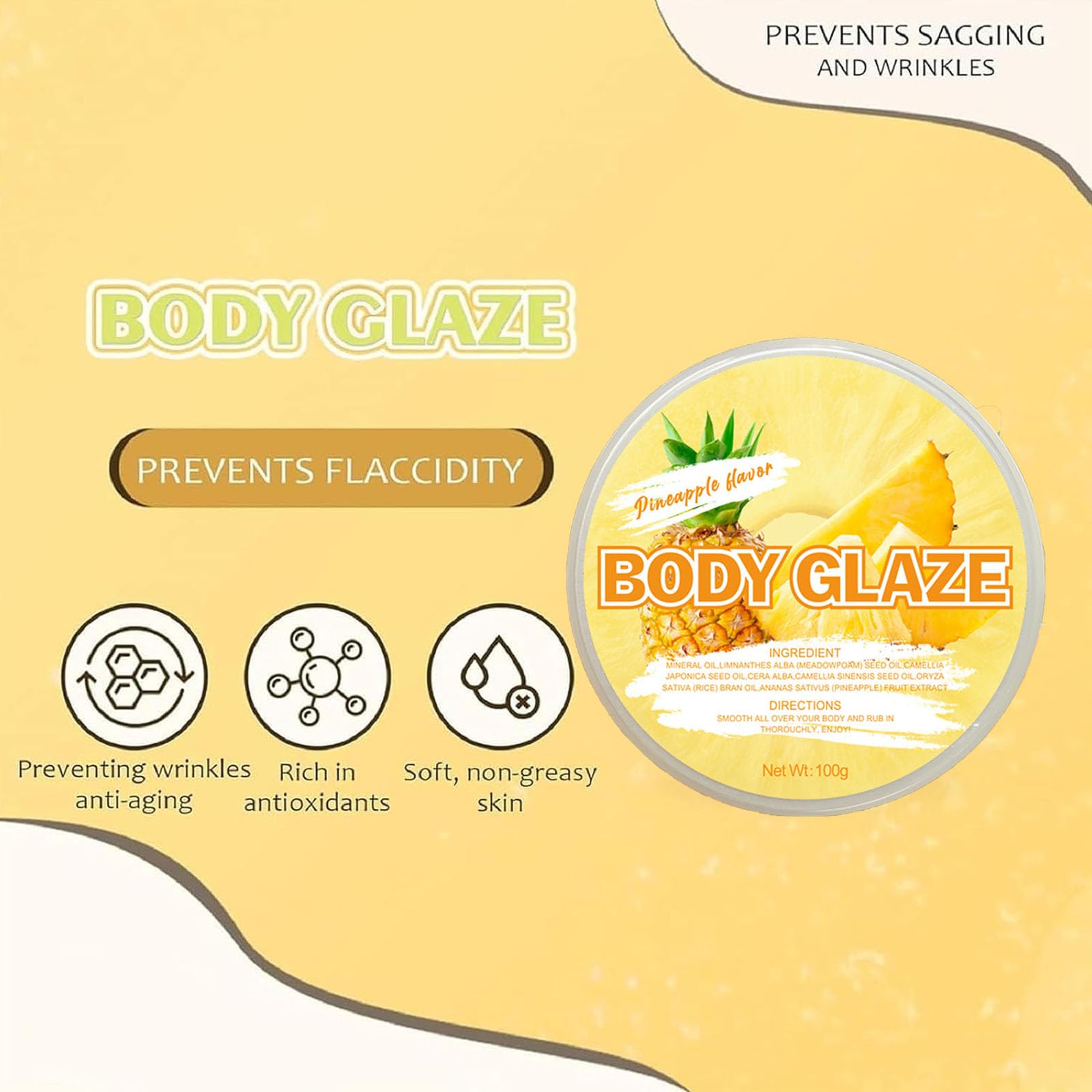 Body Glaze Donut & Strawberry Shortcake Body Butter - Ultra Moisturizing Cream for Women | Hydrating Skin Care for Dry Hands, Face & Body | Perfect for Daily Use & Gift Sets