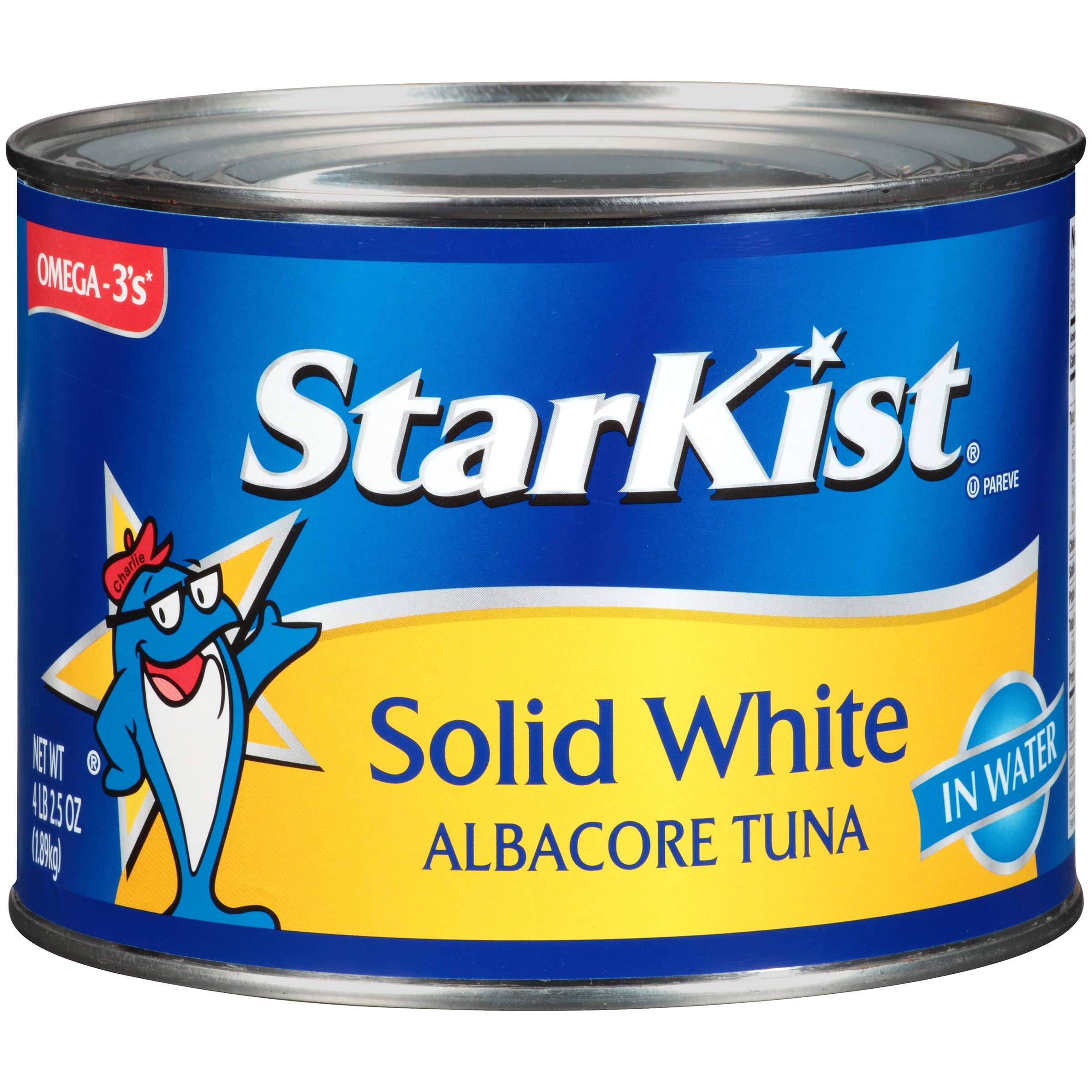 Starkist Solid White Albacore Tuna in Water - 6 Pack (66.5 oz) | High Protein Canned Tuna for Salads, Sandwiches & Healthy Meals