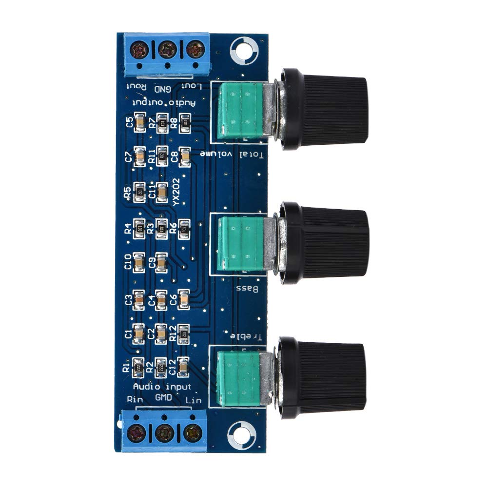 Passive Volume Control Board - High & Bass Adjustment Regulator for Audio Systems | Perfect for DIY Speakers, Guitar Amps & Home Theater Setups