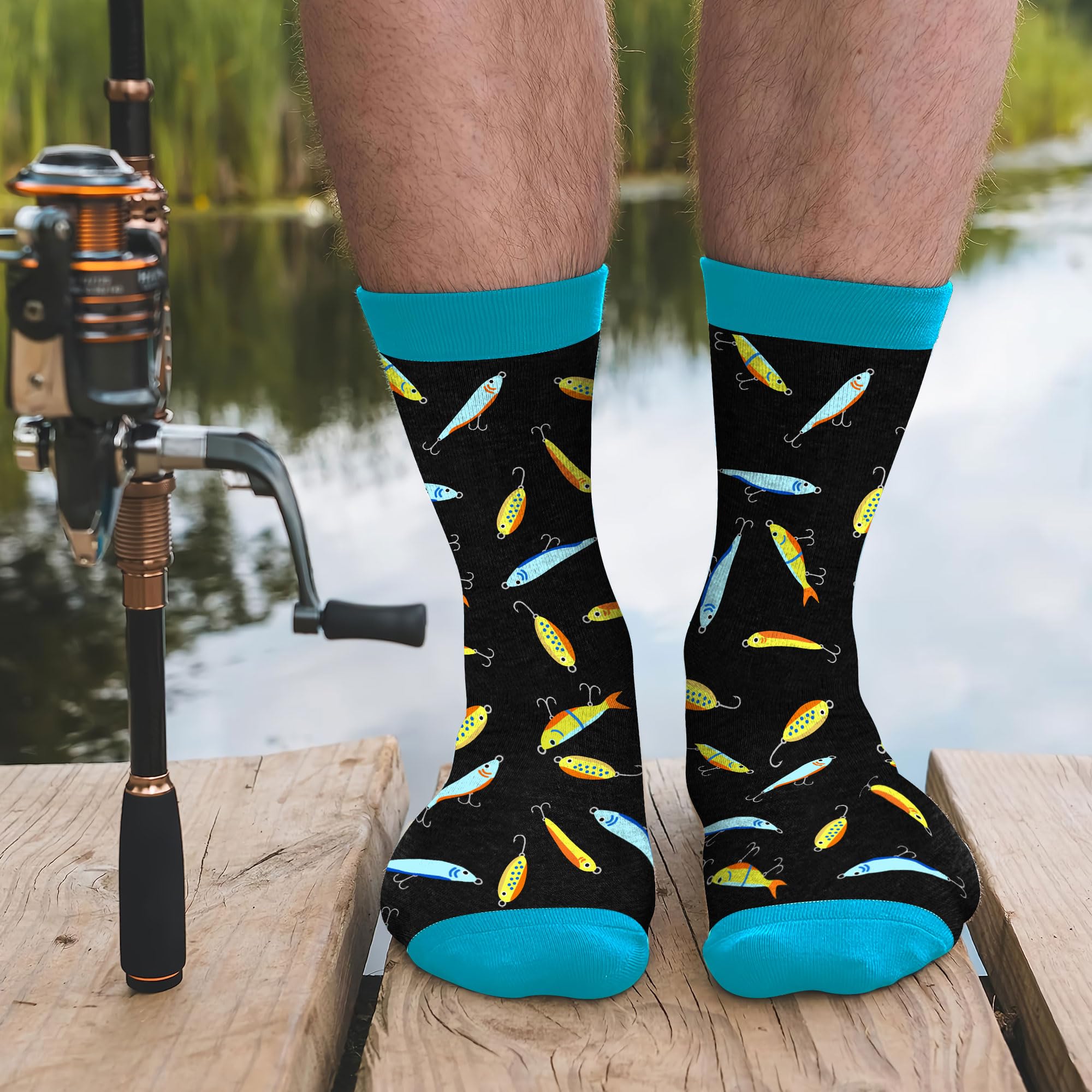 VICRAZY Funny Fishing Gifts for Men - Unique Fishing Accessories for Dad & Grandpa - Perfect Stocking Stuffers & Birthday Gifts - Great for Fishing Trips, Father's Day & Retirement Gifts