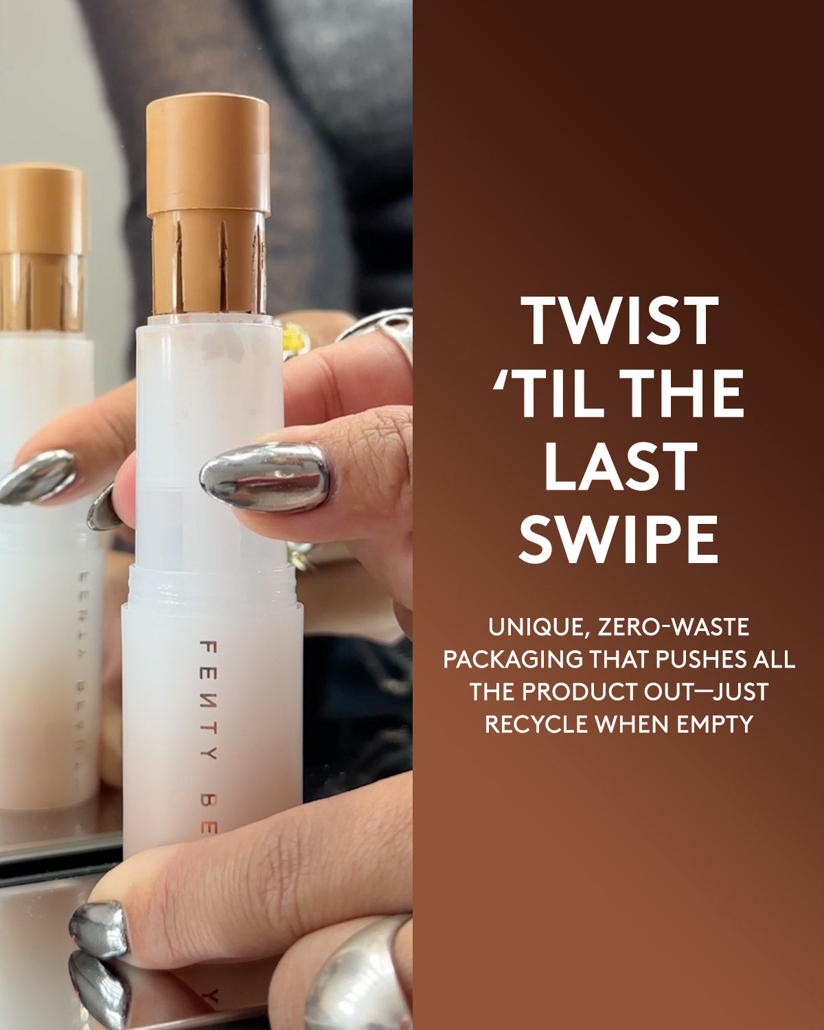 Eaze Drop Blur + Smooth Tint Stick - 20g Lightweight Foundation & Concealer Stick for Flawless Coverage | Perfect for Everyday Makeup & On-the-Go Touch Ups