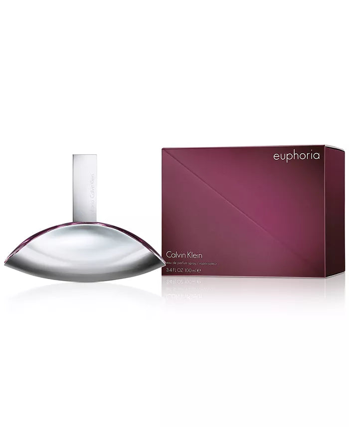 Calvin Klein Euphoria Women's Eau de Parfum 3.3oz | Floral Oriental Fragrance for Date Night & Special Occasions