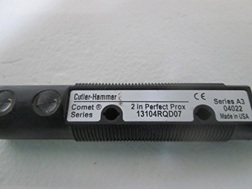 Cutler Hammer 13104RQD07 Photoelectric Sensor Switch - Industrial Automation & Machine Safety Control for Factories & Warehouses