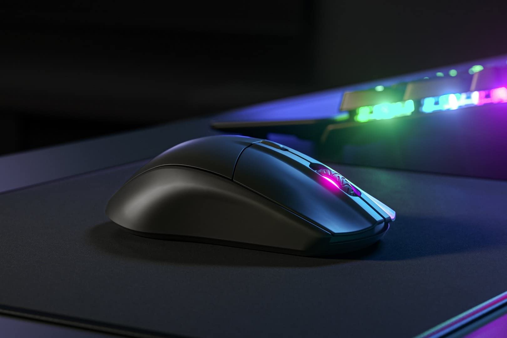 SteelSeries Rival 3 Wireless Gaming Mouse - 18,000 CPI Optical Sensor, Lightweight Design, Matte Black - Perfect for FPS, MOBA & Esports Gaming