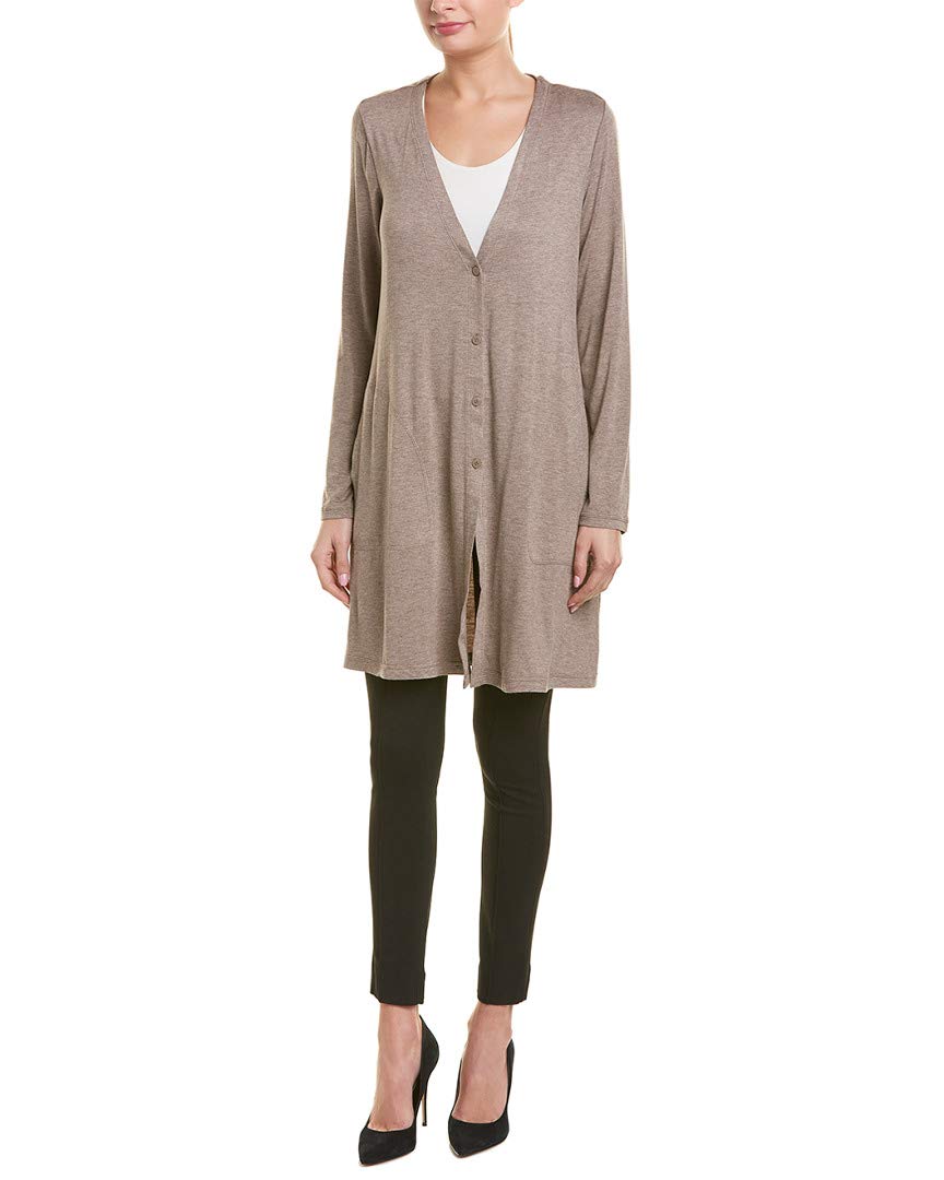 Max Studio Women's Long Travel Cardigan - Soft Knit Open Front Sweater Wrap for Fall & Winter | Perfect for Airplane, Office & Casual Outfits