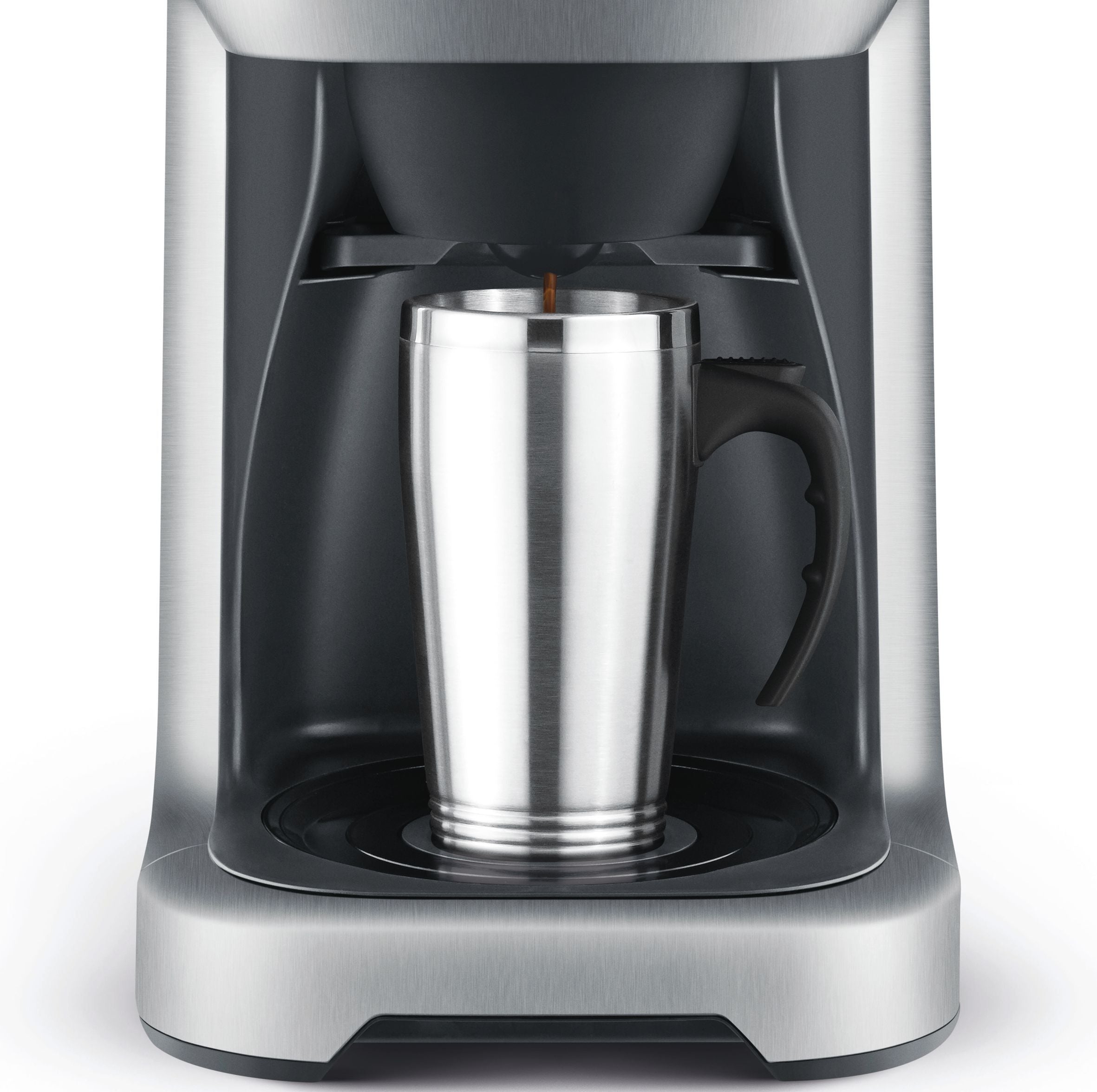 Breville Grind Control BDC650BSS 12-Cup Programmable Coffee Maker with Built-in Grinder - Fresh Ground Coffee for Home & Office Use