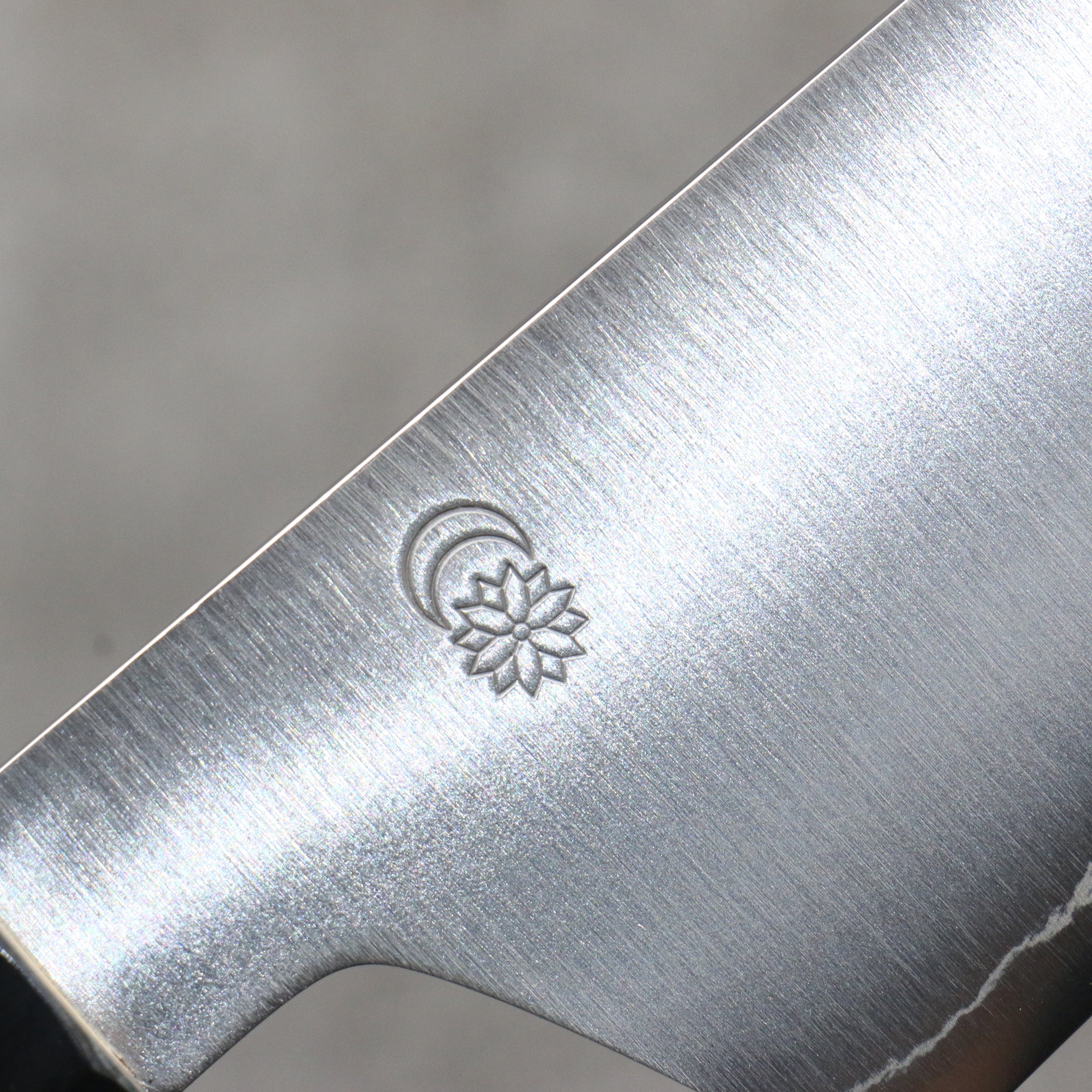 Premium Kikuzuki Silver Steel No.3 Kiritsuke Santoku Knife 180mm with Magnolia Wood Handle - Japanese Chef Knife for Slicing, Dicing & Precision Cutting - Perfect for Home Cooks & Professional Kitchens