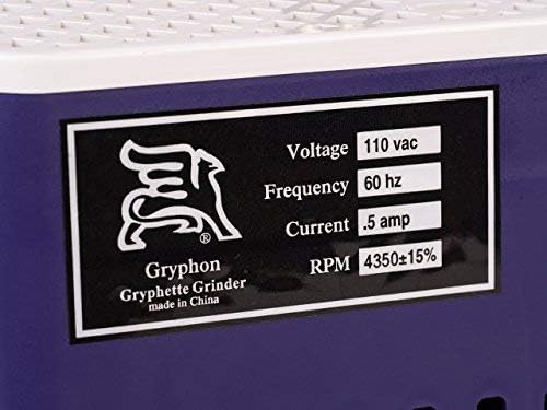 Gryphon Gryphette Professional Stained Glass Grinder - Perfect for Glass Art, Mosaics & DIY Craft Projects