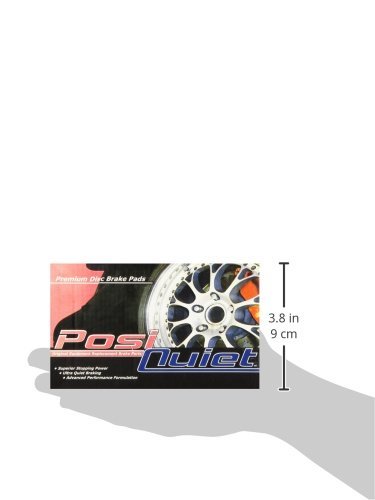 VOL PosiQuiet Ceramic Brake Pads - High Performance Low Noise Braking for Cars, Trucks & SUVs - Perfect for City Driving & Stop-and-Go Traffic