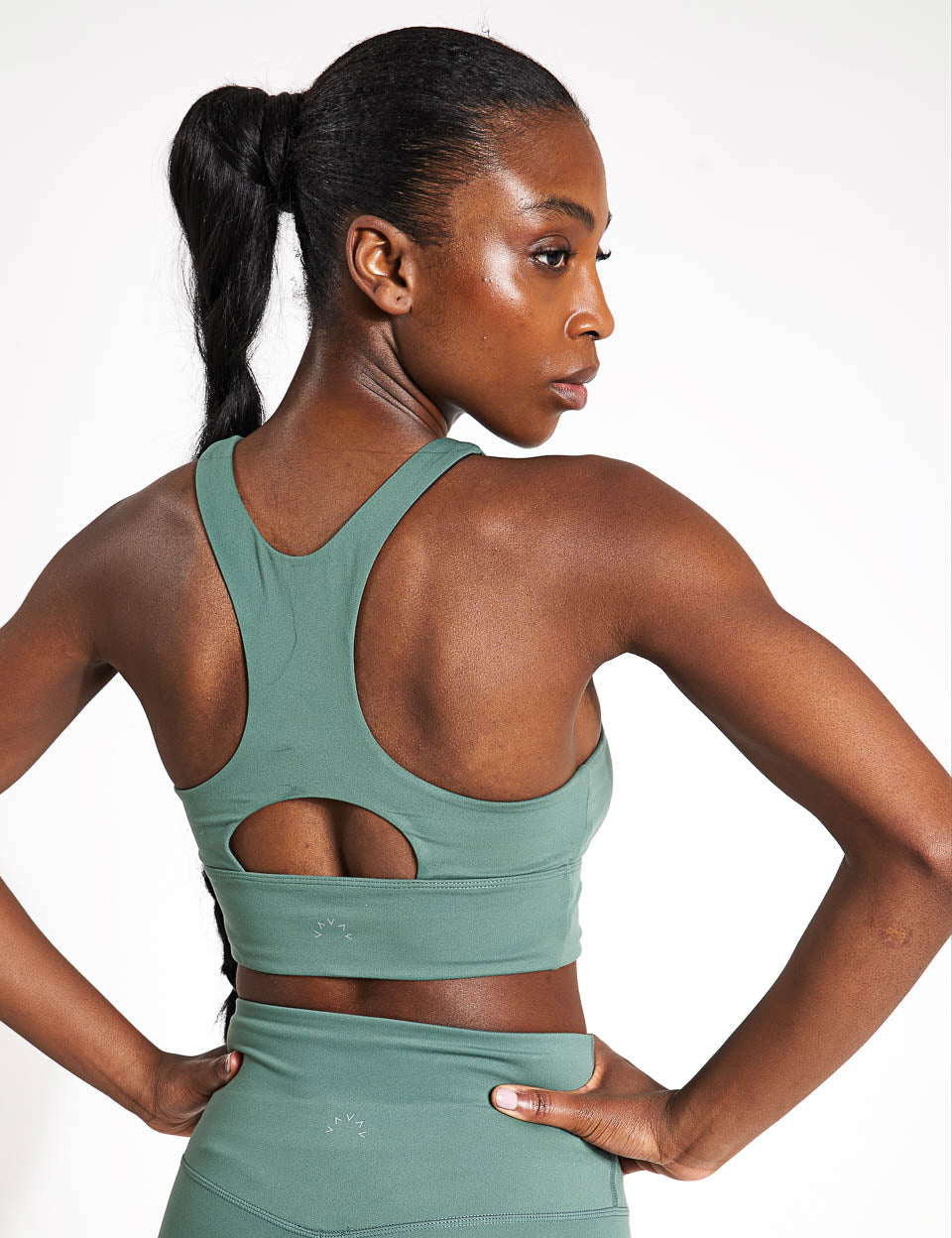 Harris Bra Dark Forest - Supportive & Comfortable Sports Bra for Women - Perfect for Yoga, Running & Gym Workouts