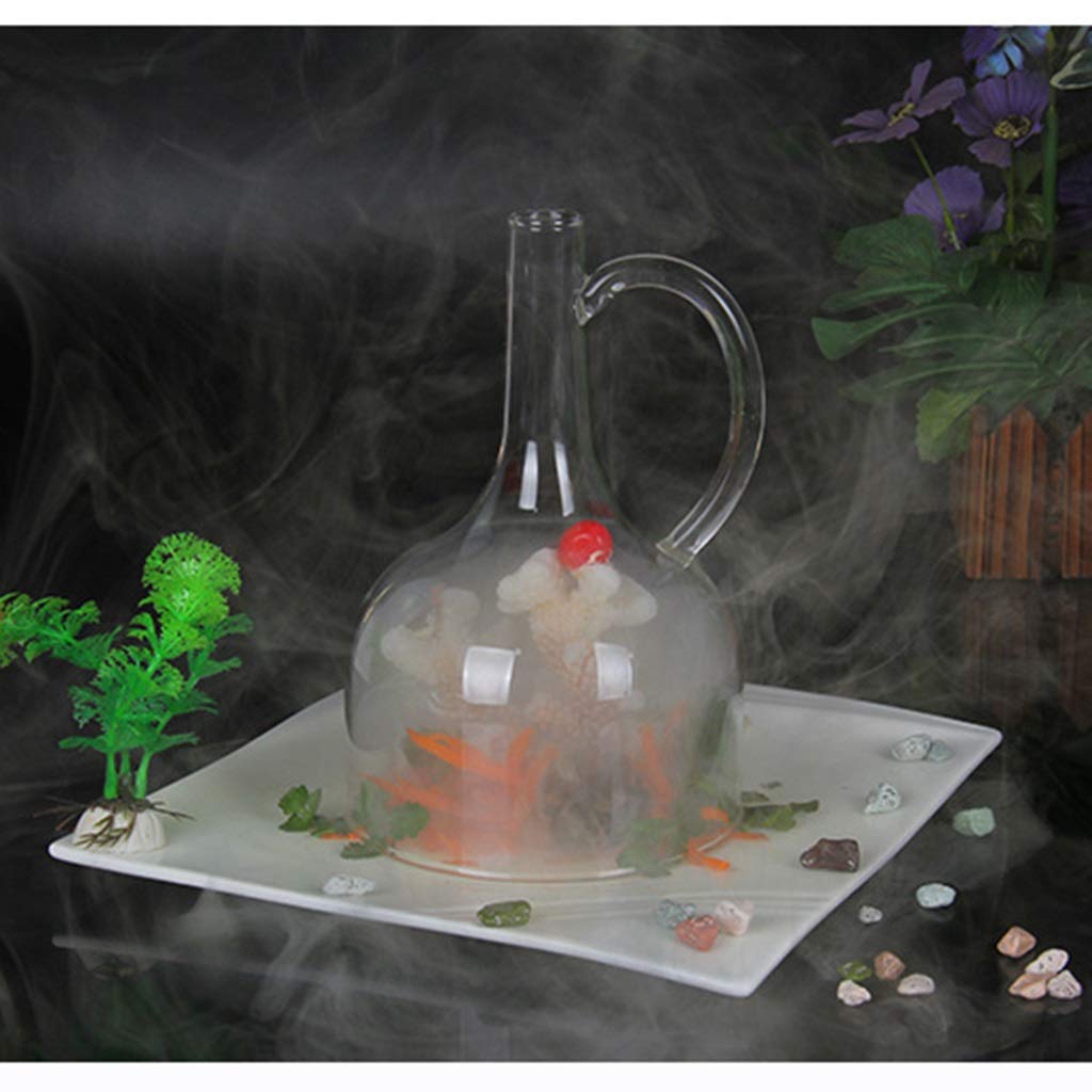 Premium Smoking Cloche & Dome Cover for Smoking Gun - Airtight Lid for Plates, Bowls & Cocktail Glasses - Perfect for Infusing Smoky Flavors into Food & Drinks at Home Bars, Restaurants or Outdoor BBQs
