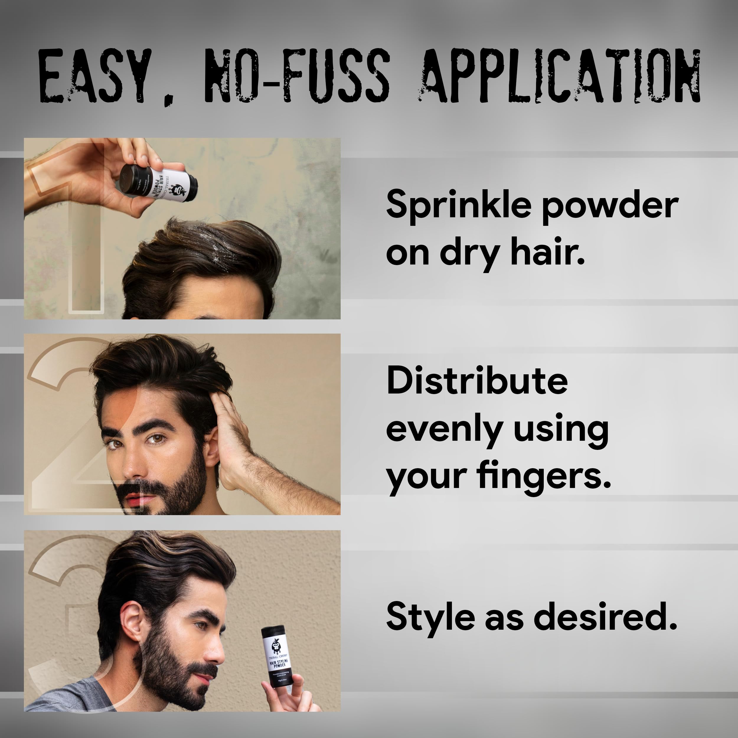 Best Hair Styling Powder for Men & Women - All-Day Invisible Hold Volumizing Texture Powder with Matte Finish (2-Pack, 10g Each) | Perfect for Everyday Hairstyles, Weddings & Special Events