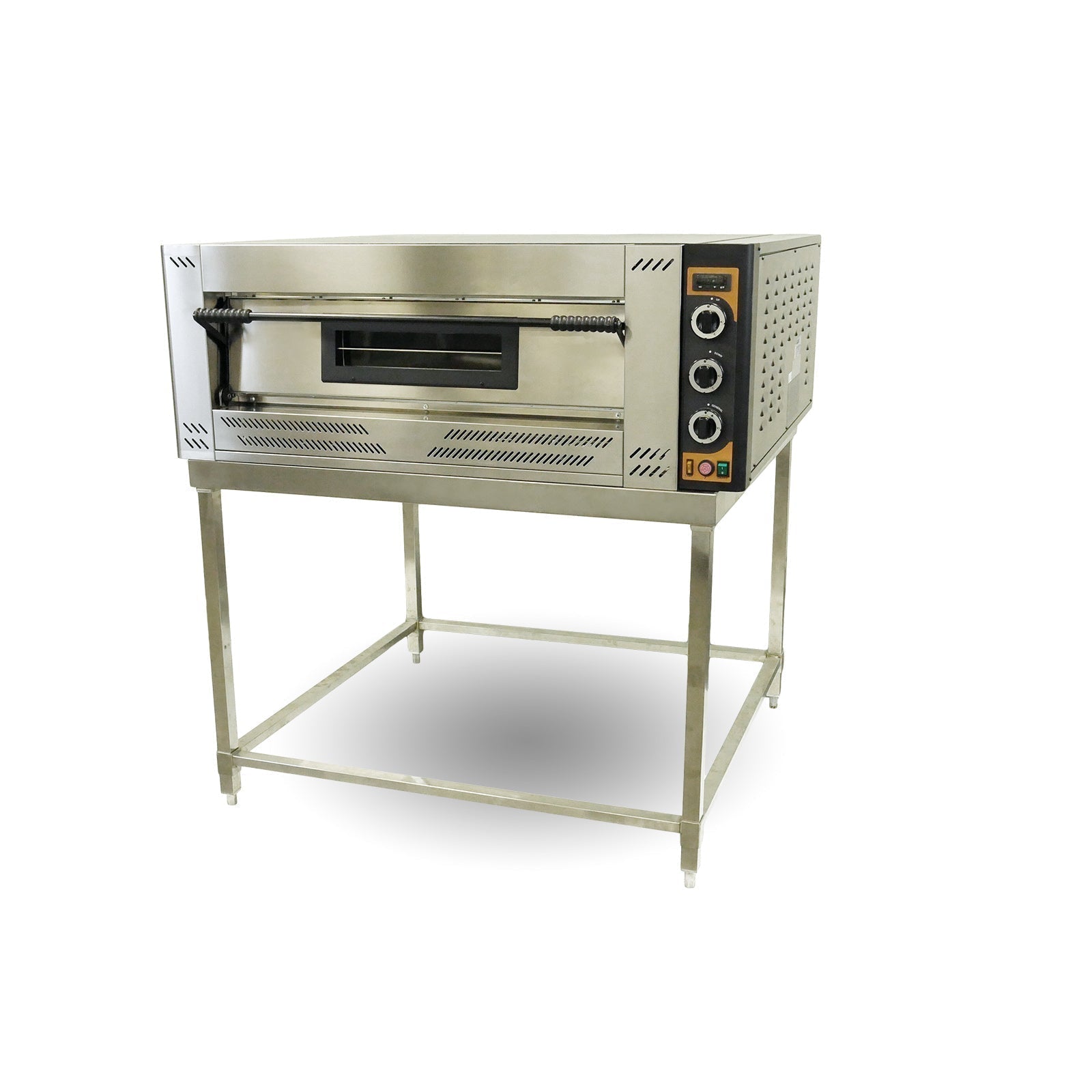 Prisma Food Single Deck Gas Pizza & Bakery Oven PMG 9 NSW1563 - Commercial Restaurant Equipment for Pizzeria, Bakery & Catering Business