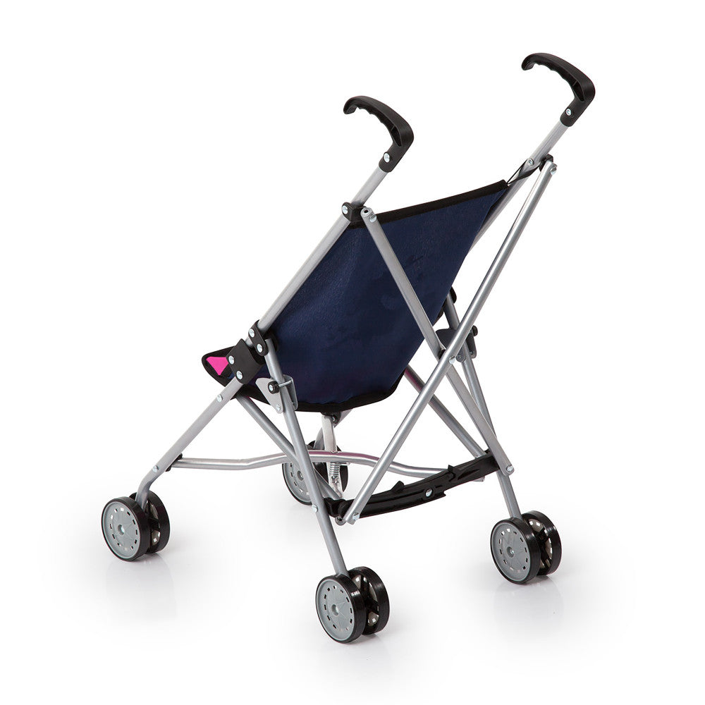 Bayer Deluxe Doll Stroller with Adjustable Umbrella & Safety Belt - Perfect for Toddler Role Play, Indoor & Outdoor Pretend Play, Birthday Gifts for Girls Ages 3-6