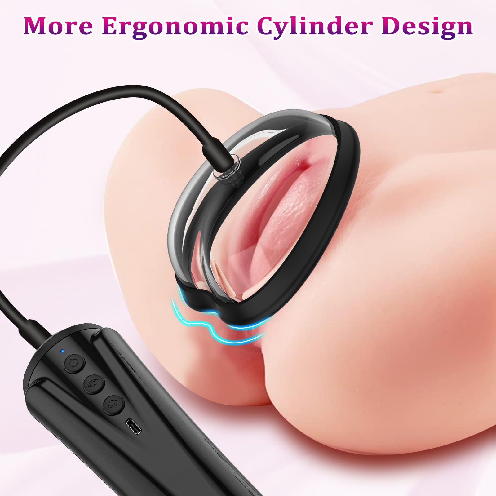 Premium Automatic Vacuum Vagina Pump for Women - 6 Powerful Modes Clitoral & Nipple Stimulator, Adult Sex Toy for Couples Play & Solo Pleasure | Perfect for Spicing Up Your Intimate Moments & Enhancing Sensual Experiences