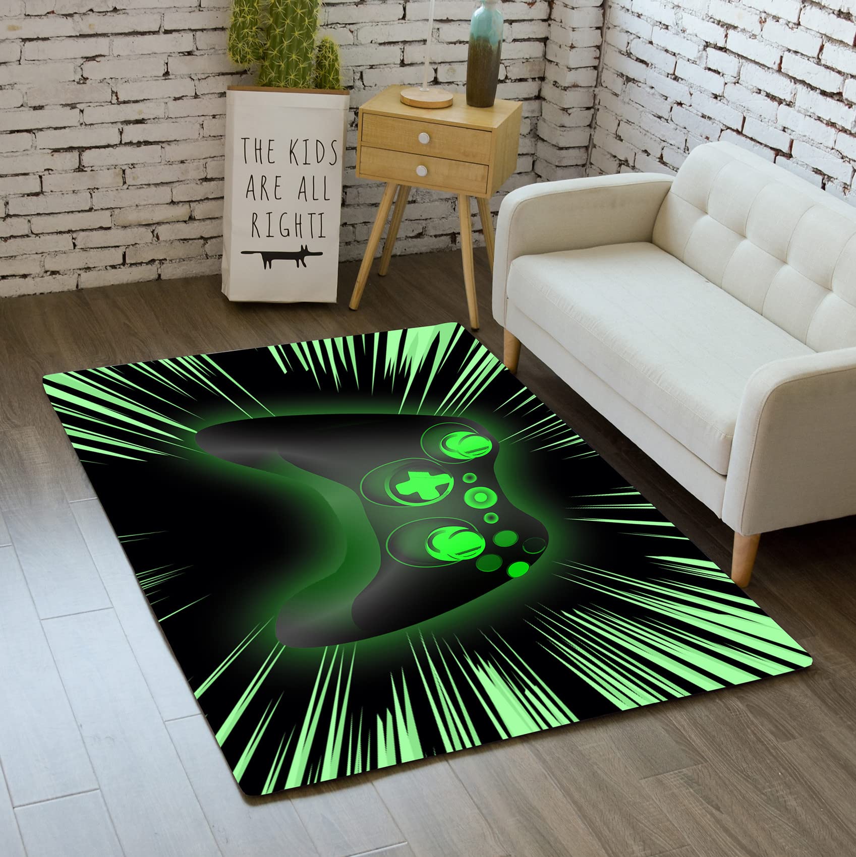 3D Video Game Controller Carpet - 63