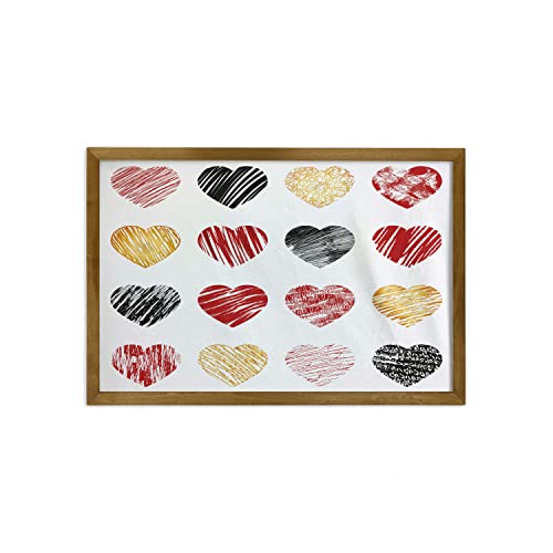 Pale Coffee Black Red