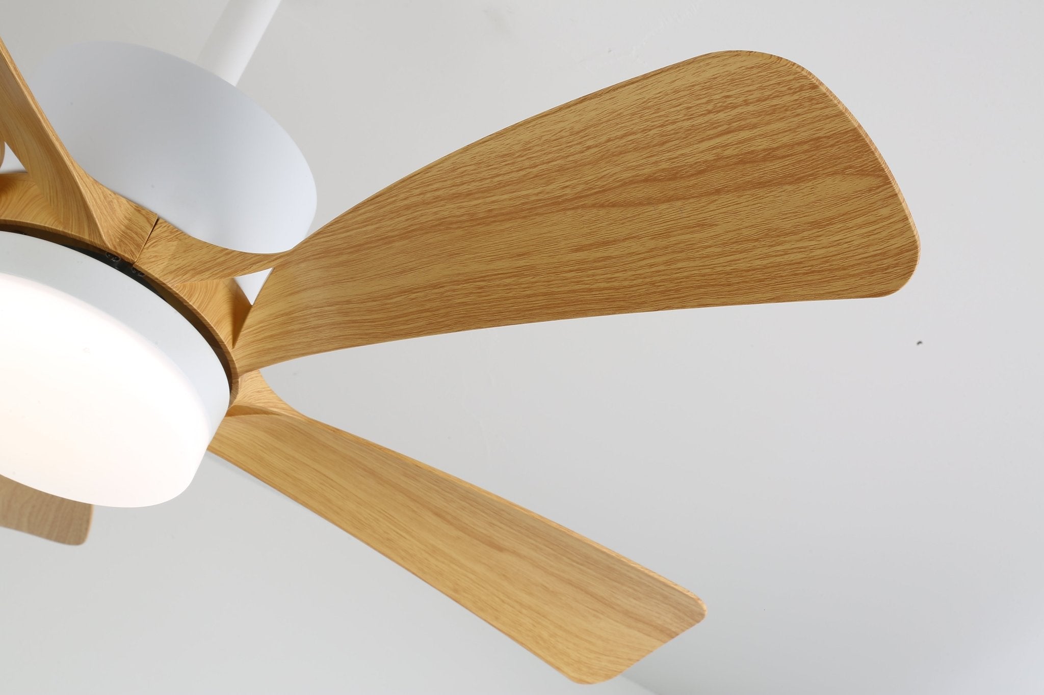 Avenli Modern Ceiling Fan with Light Kit - Energy Efficient LED Lighting & Remote Control - Perfect for Bedroom, Living Room & Outdoor Patio