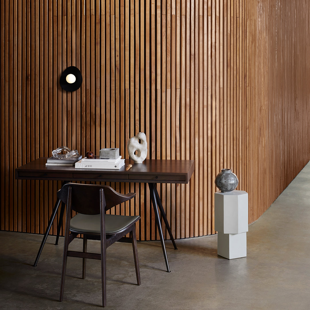 Kristian Sofus Hansen & Tommy Hyldahl JFK Desk - Mid-Century Modern Writing Desk for Home Office - Perfect for Small Spaces & Contemporary Interiors