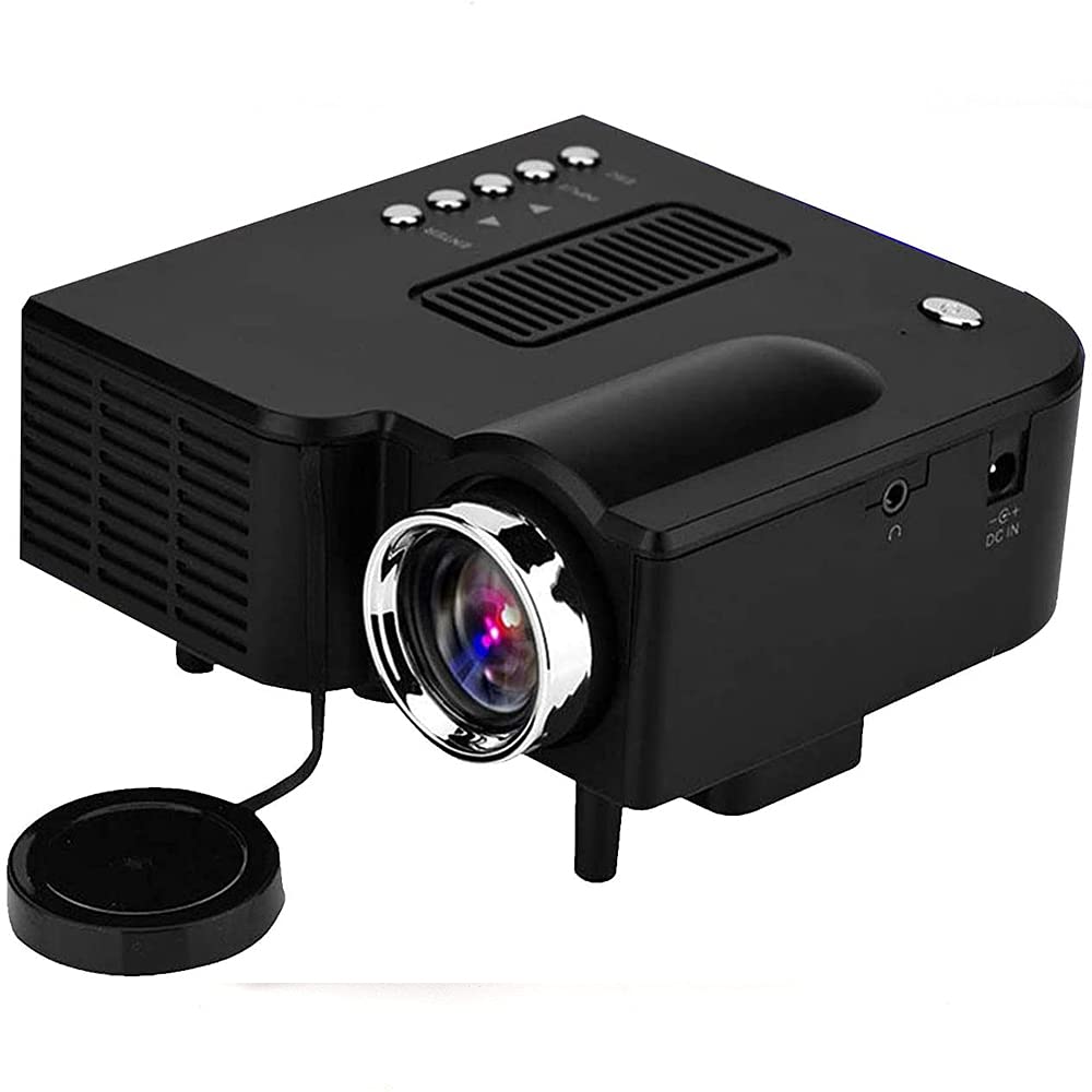 YQWYS UC28c HD 1080P Mini LED Projector - Portable Home Theater Cinema Projector for Movies, Gaming & Presentations | Perfect for Bedroom, Living Room & Outdoor Movie Nights