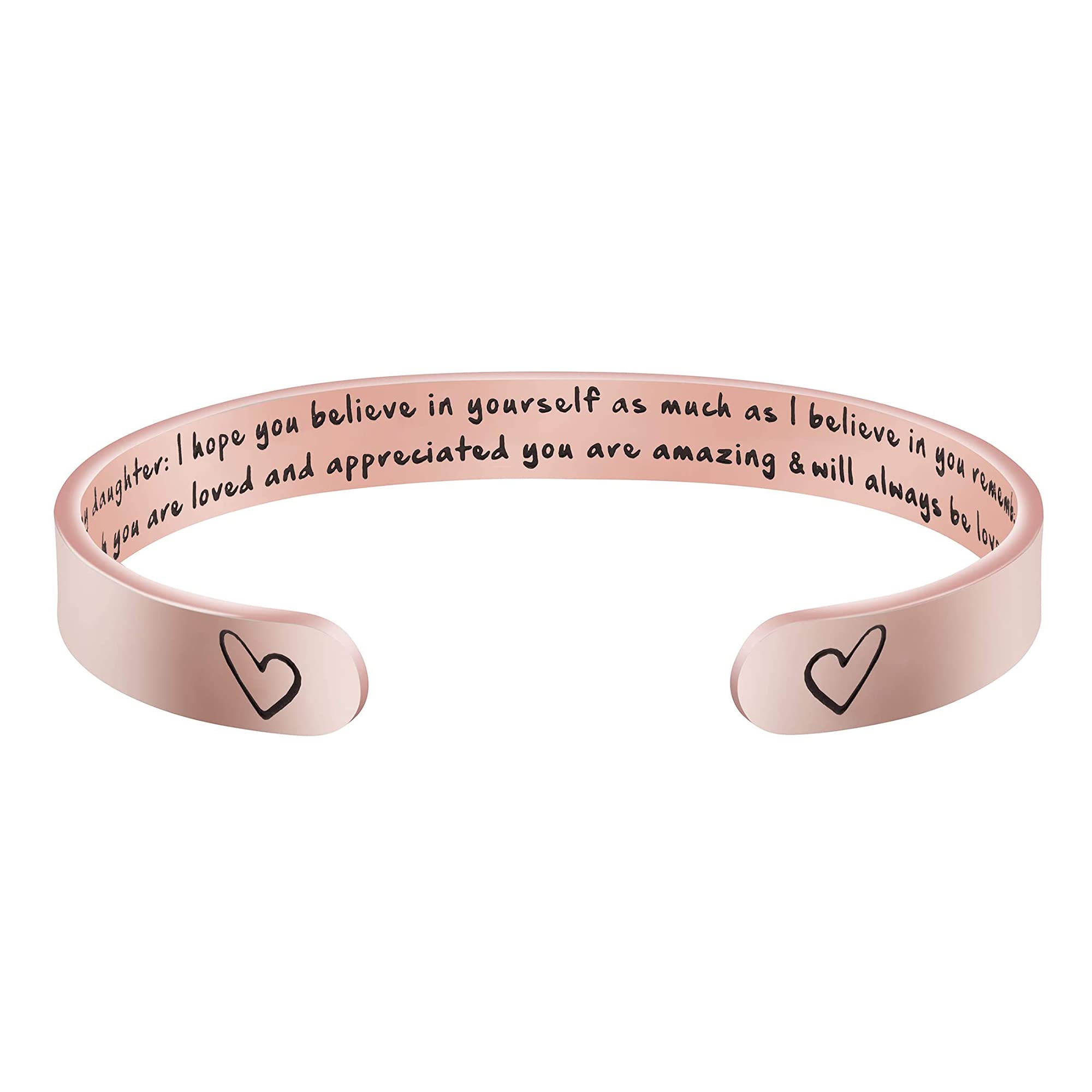 JoycuFF Stainless Steel Bracelets for Women - Elegant Cuff Bangle Gift for Mother, Mom, Mummy - Perfect Christmas, Birthday & Thanksgiving Present - Meaningful Year-Round Jewelry Gift for Her - Ideal for Special Occasions, Daily Wear & Thoughtful Surprises