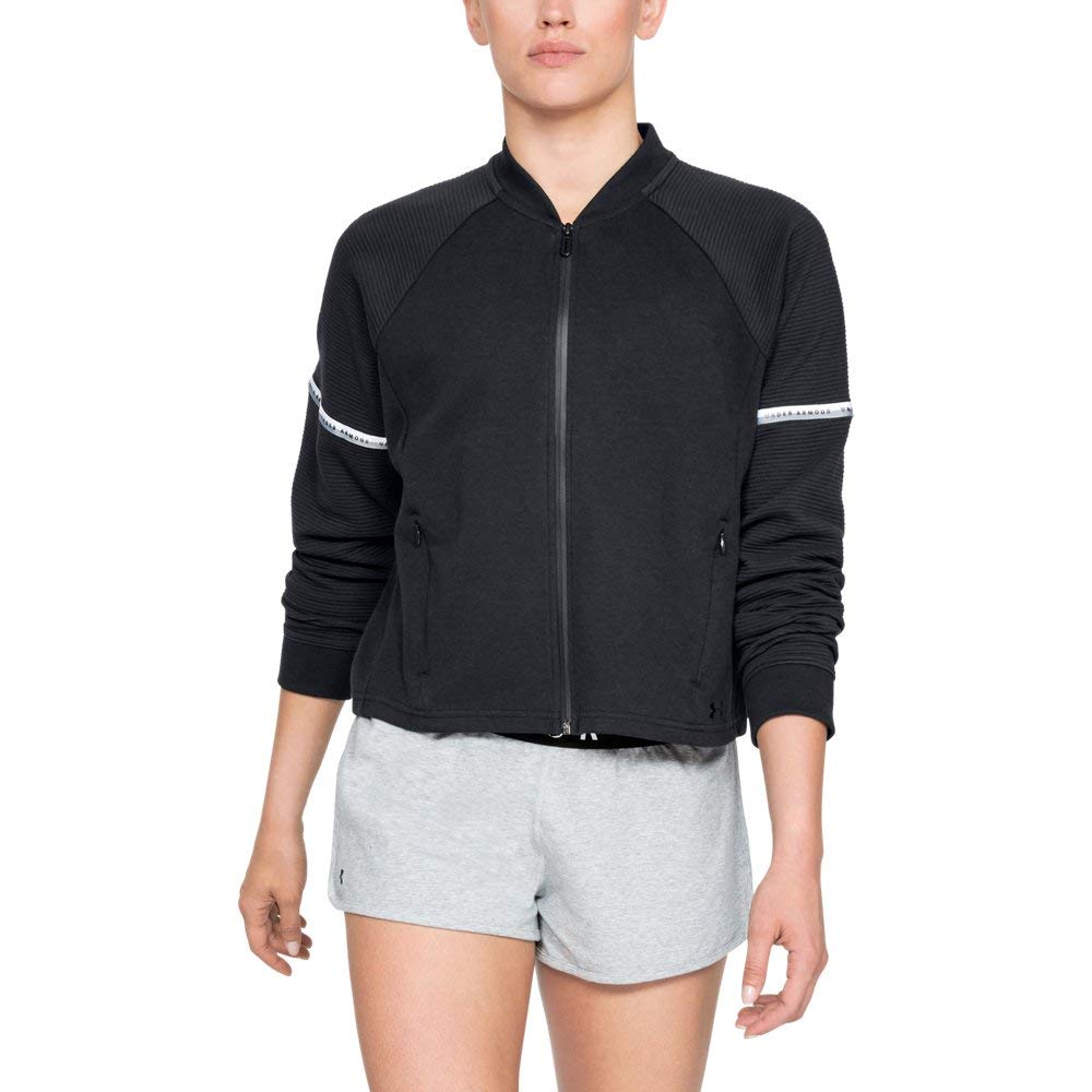 Under Armour UA Unstoppable Double Knit Bomber Jacket - Lightweight Athletic Windbreaker for Men's Running, Training & Outdoor Activities