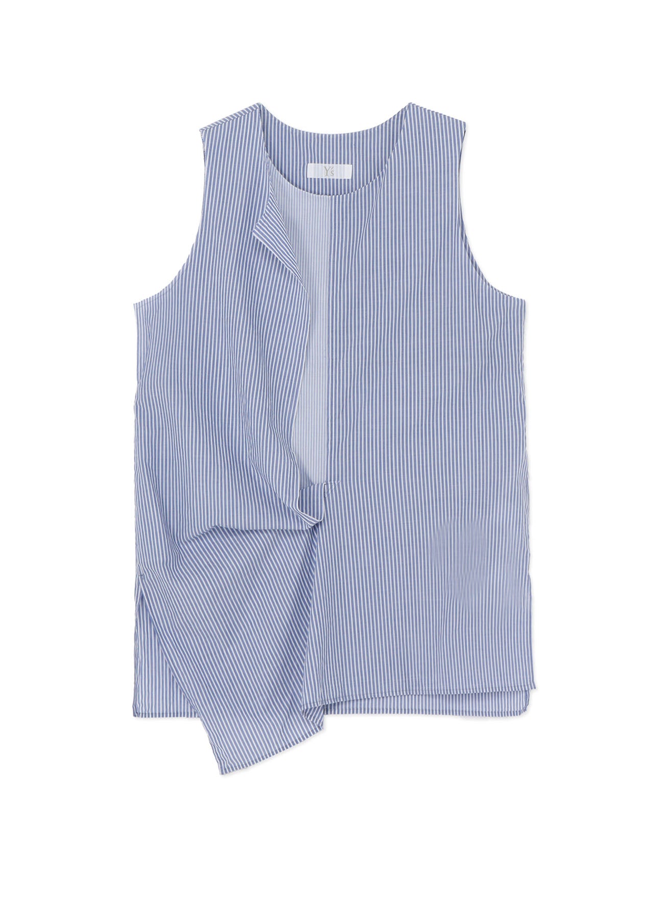 Stylish Cotton Stripe Front Drape Blouse for Women - Trendy Casual & Office Wear - Perfect for Work, Date Night & Everyday Outfits