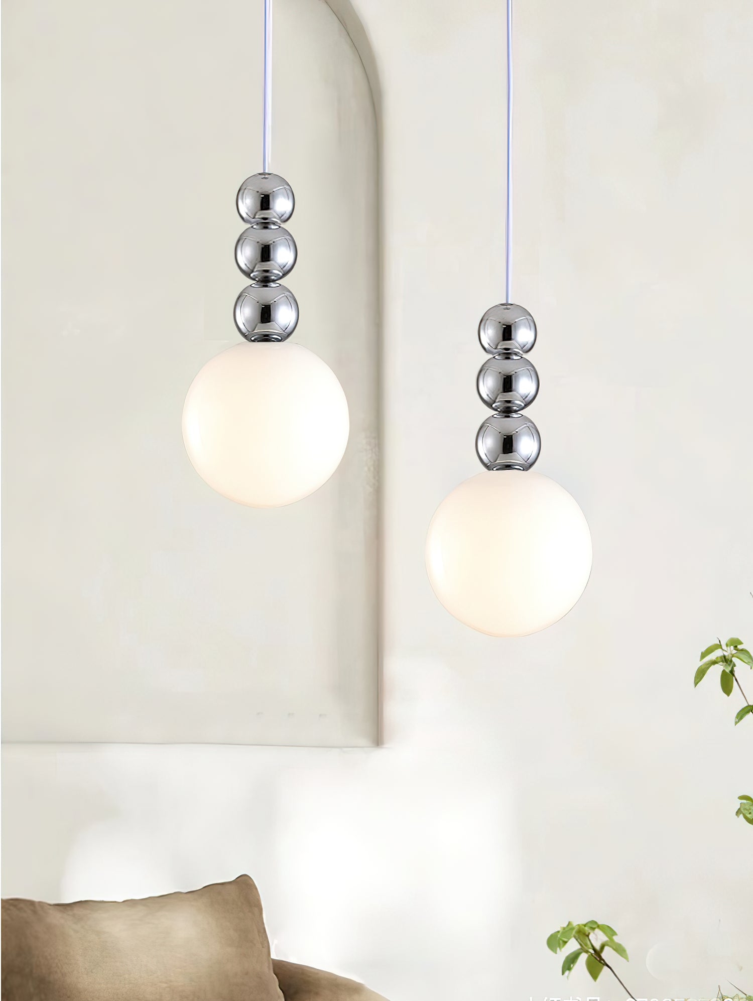 Handmade Creative Gourd-Shaped Glass Pendant Light - Perfect for Boho Home Decor, Living Room, Bedroom & Dining Room Lighting