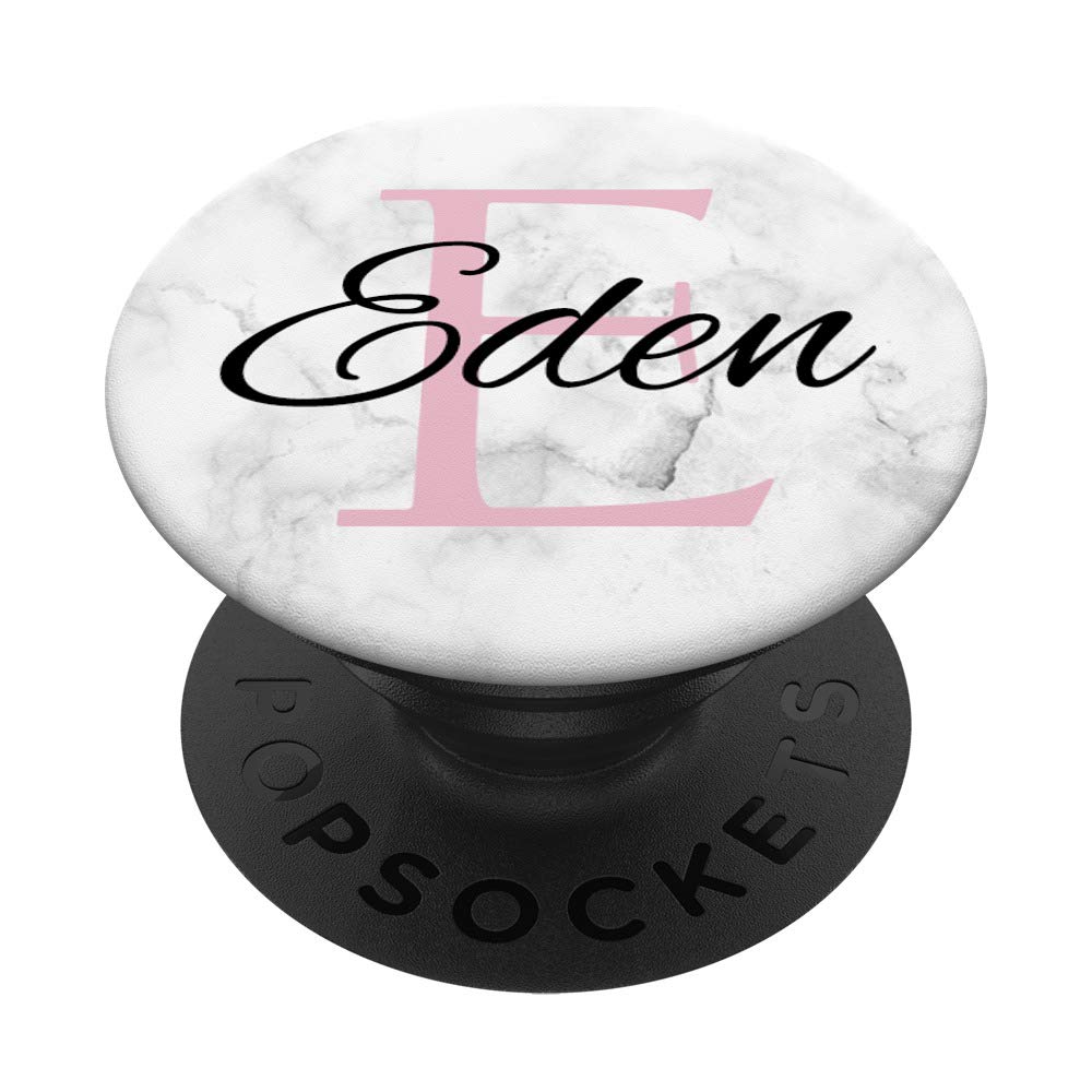 Eden Rose Pink Monogram Initial 'E' Necklace for Girls - Perfect Gift for Birthdays, Graduation & Special Occasions