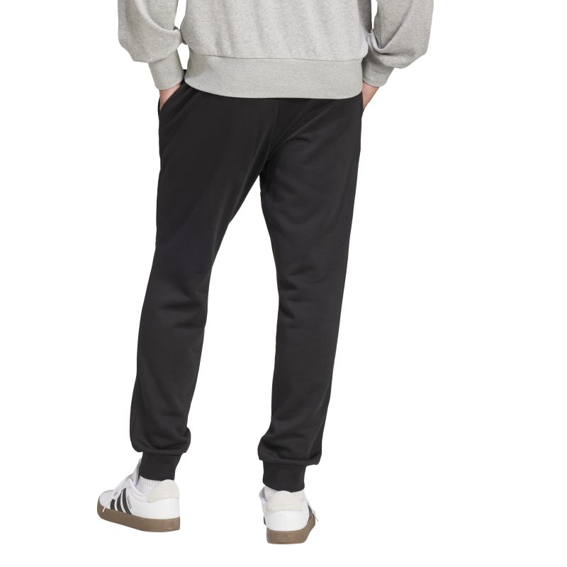 Adidas Men's Essentials Feelcozy Sweatpants - Comfortable Joggers for Casual Wear, Lounge & Workout - Black/Medium