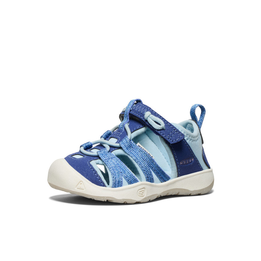 Toddlers' Moxie Sandal - Comfortable Kids' Shoes in Skipper Blue & Giggle Pink | Perfect for Playtime, Beach & Outdoor Adventures