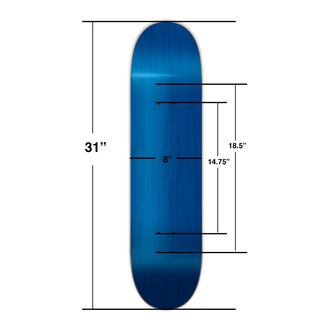 Yocaher Professional Canadian Maple Skateboard Deck - 31