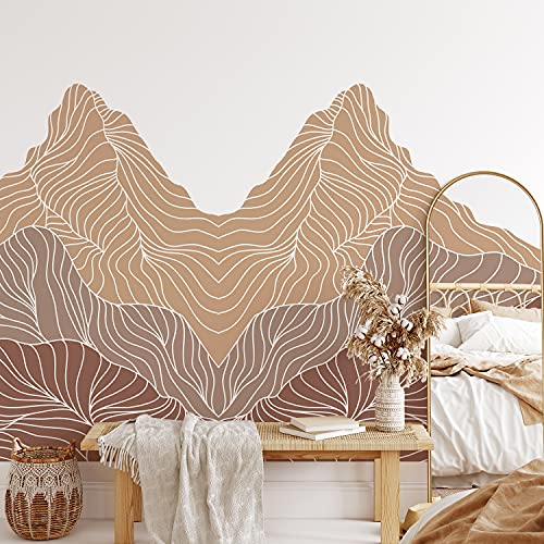 Boho Abstract Mountain