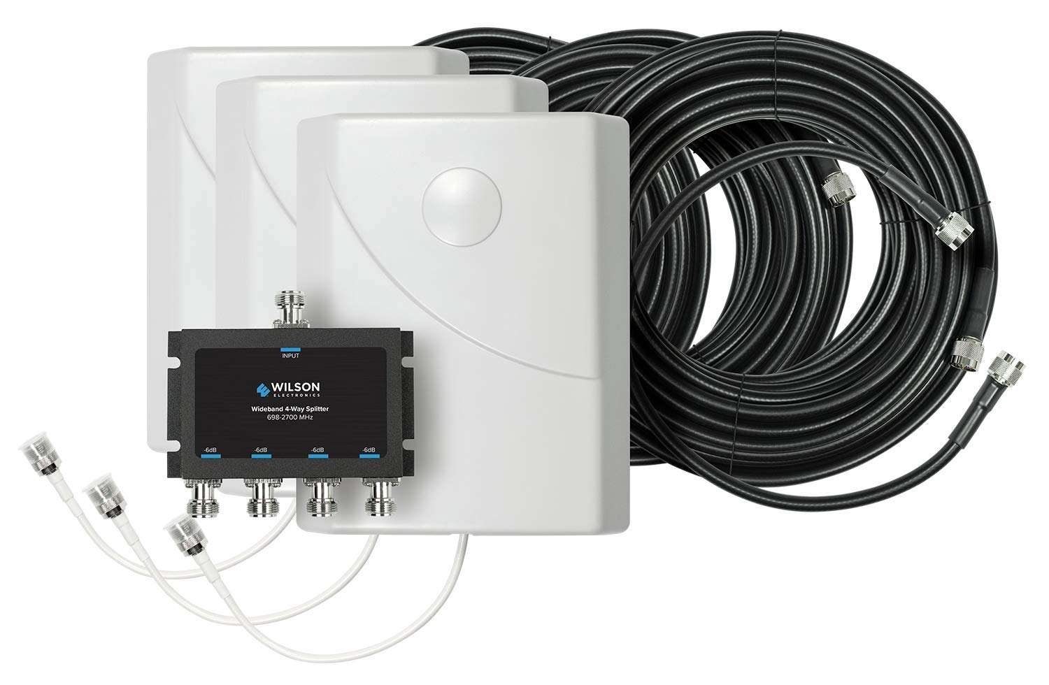 weBoost Wilson Electronics Triple Antenna Expansion Kit 50 Ohm - 309908 | Signal Booster for Home, Office & RV | Enhanced Cellular Coverage for Rural Areas & Weak Signals
