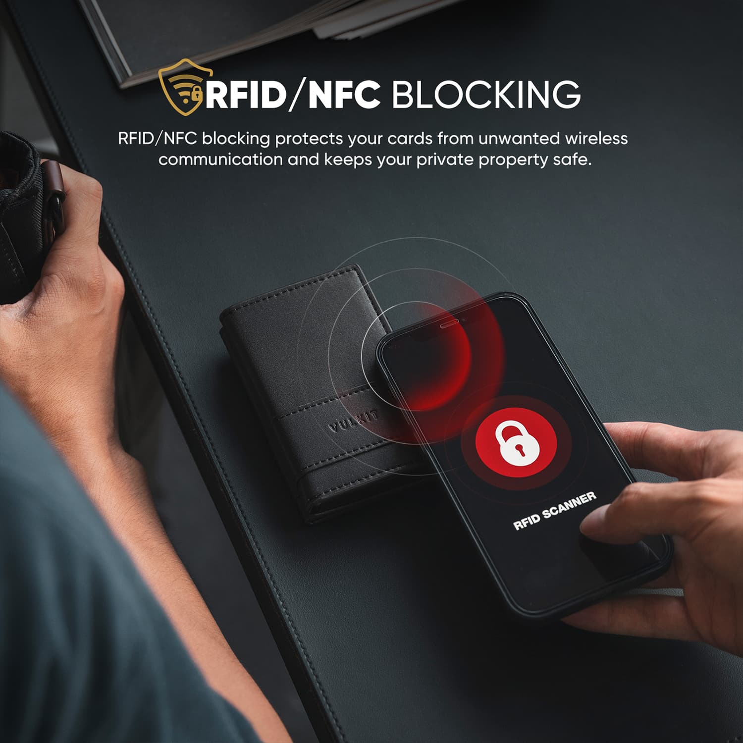 RFID Blocking Leather Bifold Wallet for Men - Slim ID Window & Zipper Coin Pocket | Anti-Theft Credit Card Holder | Perfect for Travel, Business & Everyday Use