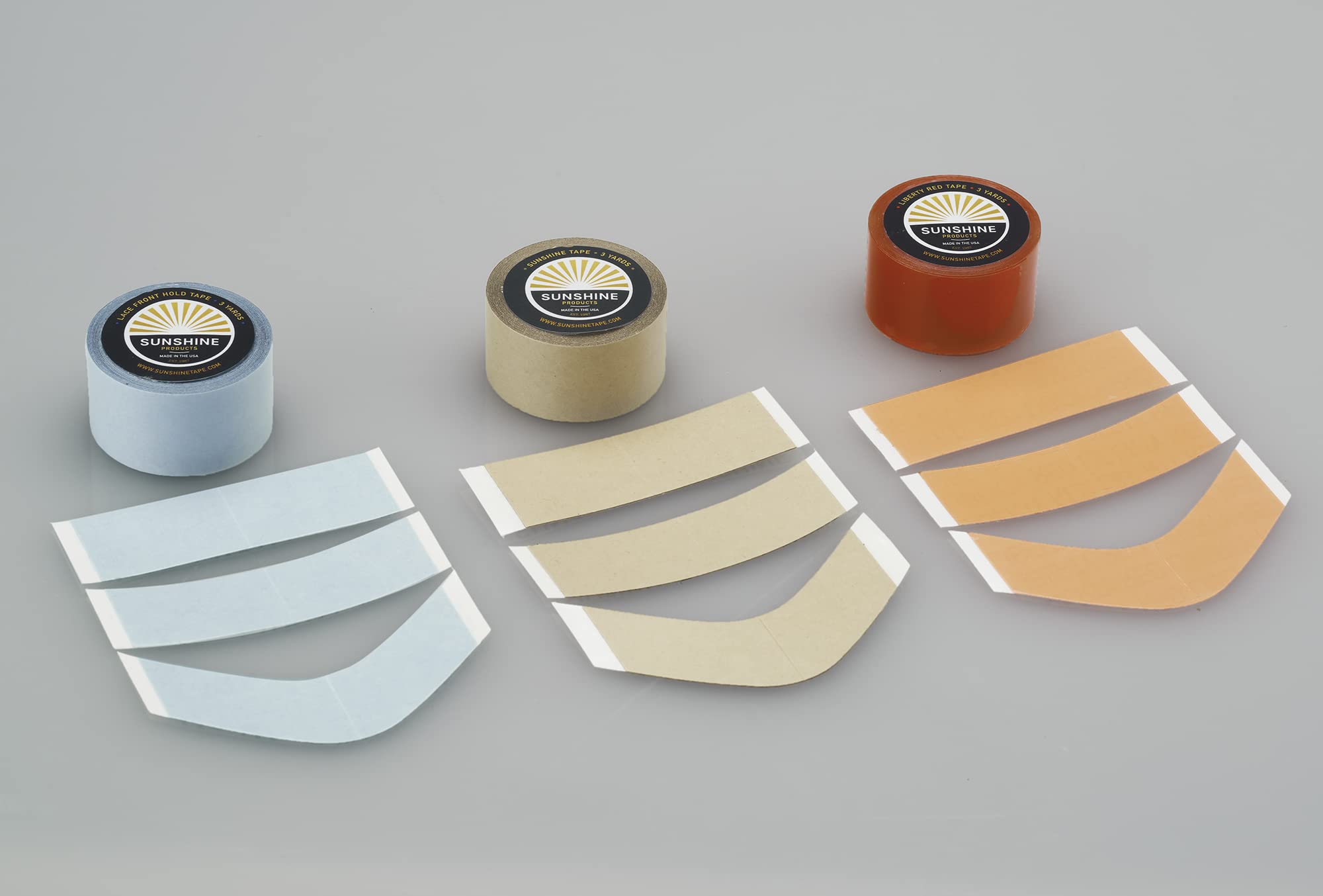 3 Pack Double Sided Wig Tape - 3/4 Inch x 12 Yards Medical Grade Adhesive for Toupees & Hairpieces - Strong Hold for Daily Wear & Cosplay