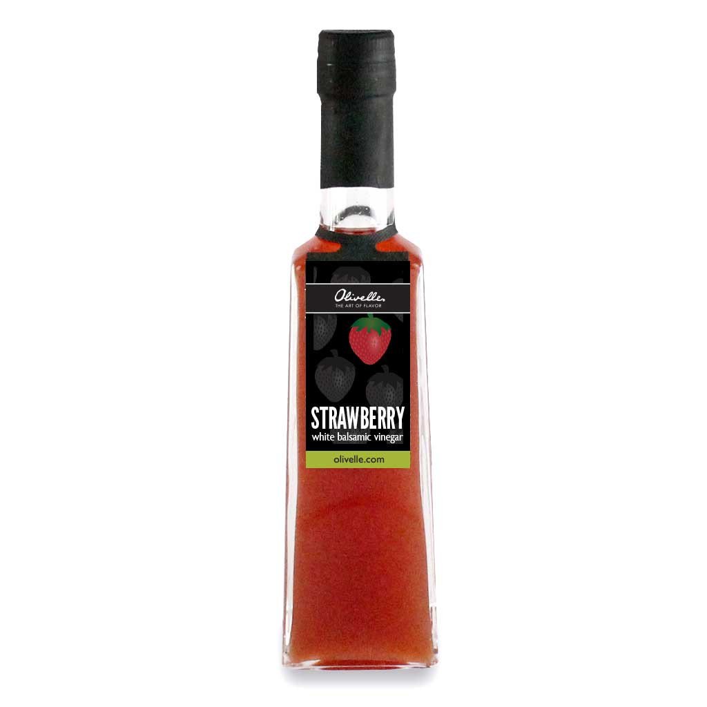 Premium Strawberry Barrel Aged White Balsamic Vinegar - Artisanal Gourmet Condiment for Salads, Desserts & Cocktails | Perfect for Home Chefs & Food Enthusiasts