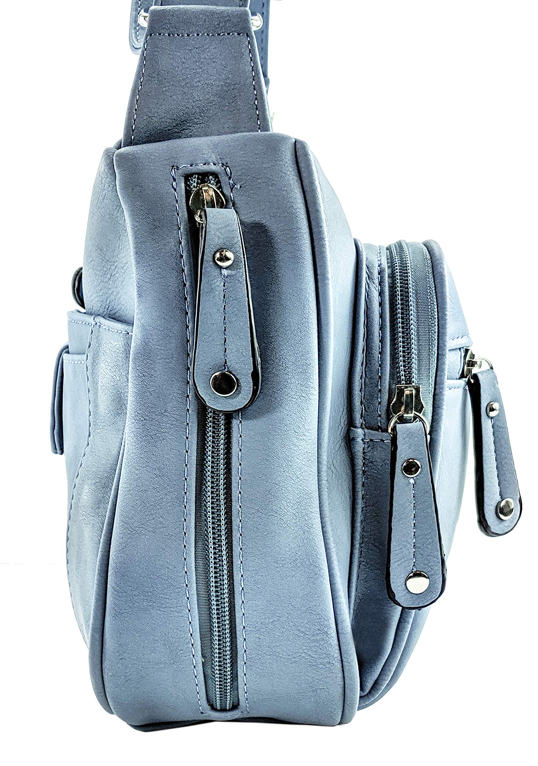 Magnum Concealed Carry Crossbody Handbag - Tactical Gun Purse with Adjustable Shoulder Strap for Women | Perfect for Everyday Carry, Travel & Personal Protection