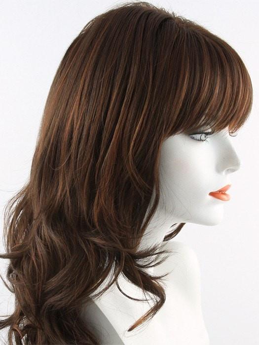 Avery Synthetic Wig with Basic Cap - Natural Look & Comfortable Fit for Daily Wear, Cosplay, and Costume Parties