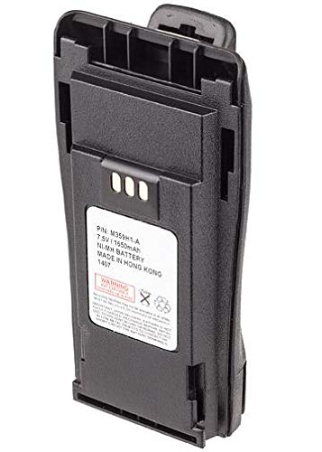 Rechargeable 7.5V 1650mAh Ni-MH Battery for Motorola CP140 Two-Way Radio - Long-Lasting Power for Emergency Communication, Security, and Outdoor Adventures