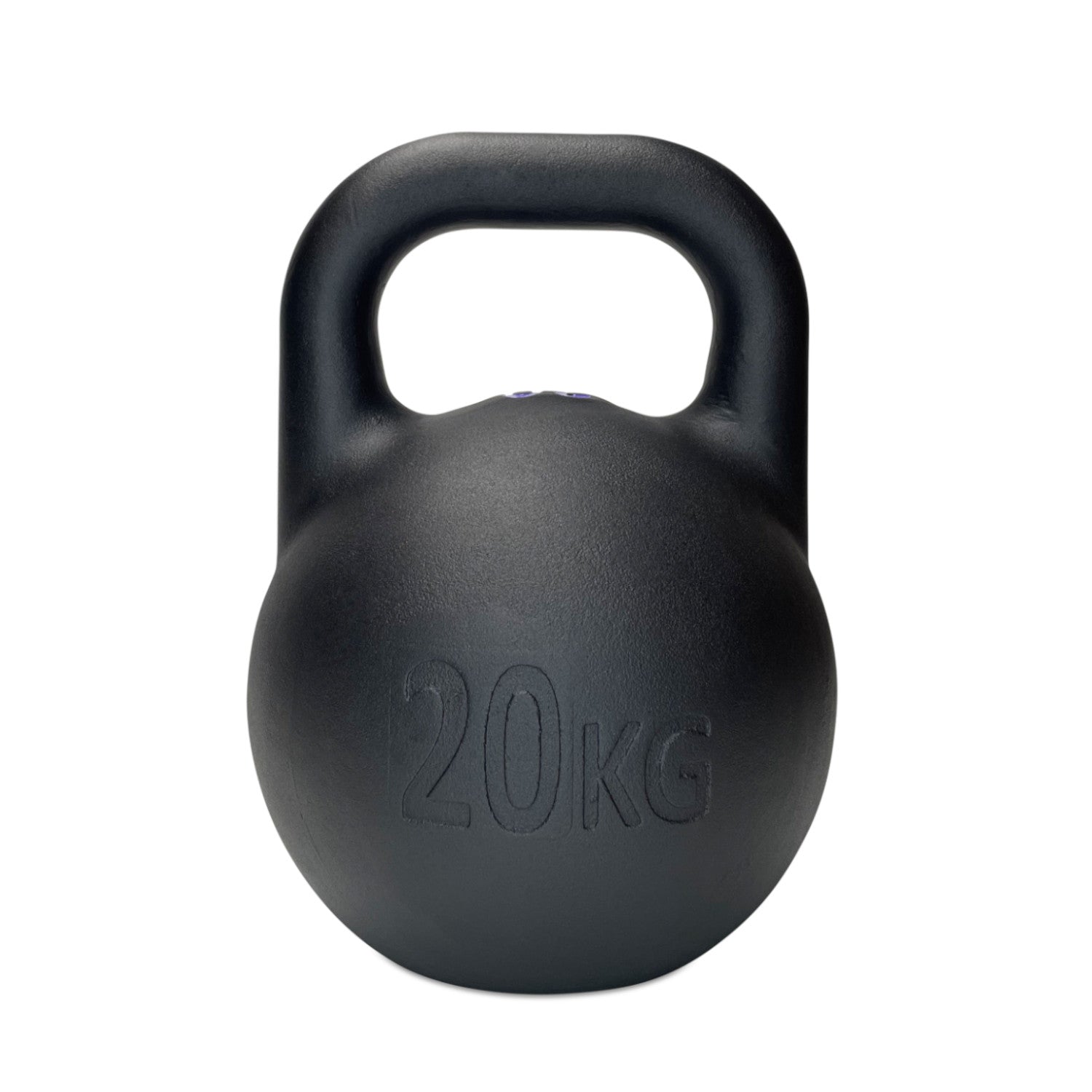 Premium 20KG Competition Kettlebell - Professional Grade Black Cast Iron Weight for CrossFit, Strength Training & Home Gym Workouts