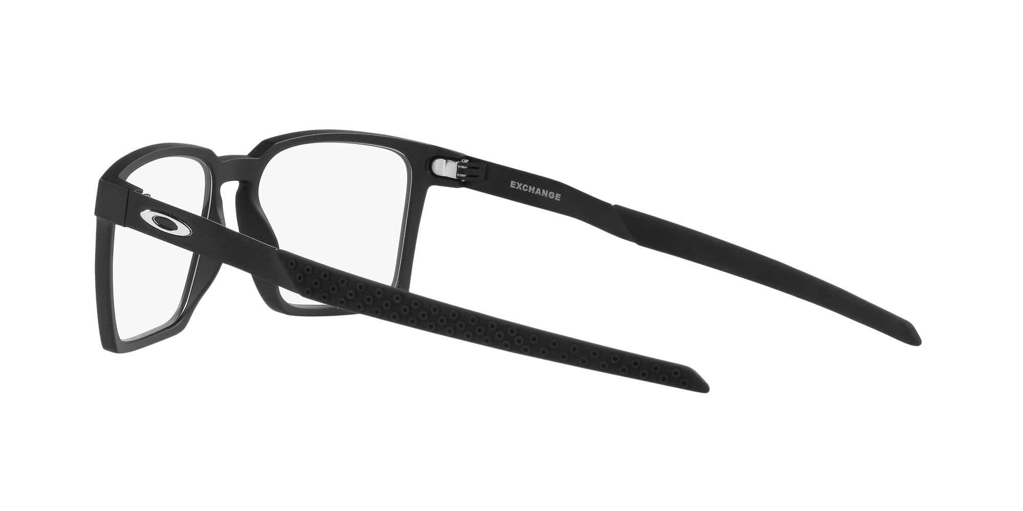Oakley Men's Ox8055 Exchange Rectangular Prescription Eyeglass Frames - Lightweight Durable Glasses for Work, Driving & Outdoor Activities