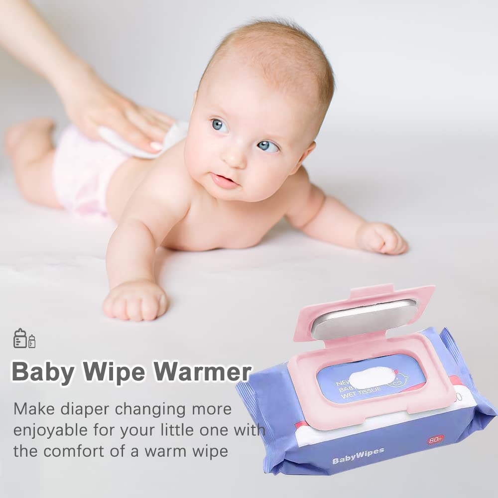 Portable USB-Powered Baby Wipe Warmer - Travel-Friendly Wet Wipes Heater for On-the-Go Parents | Perfect for Diaper Changes, Travel & Nursery Use