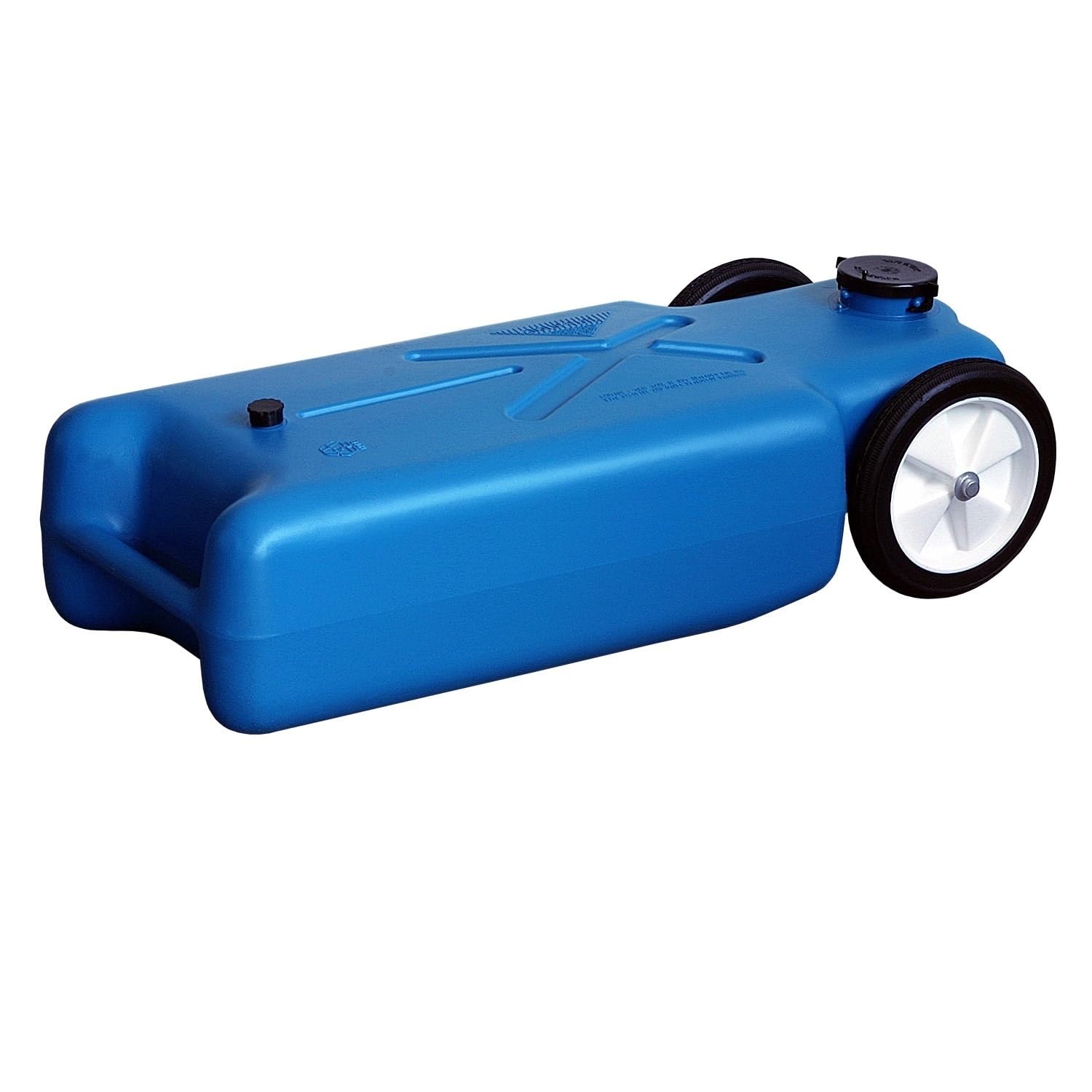 Barker 4-Wheeler Tote Tank - 32 Gallon Capacity (27844) - Heavy Duty Utility Tank for ATV, UTV & Farm Use - Blue - Perfect for Water Hauling, Fuel Transport & Agricultural Applications